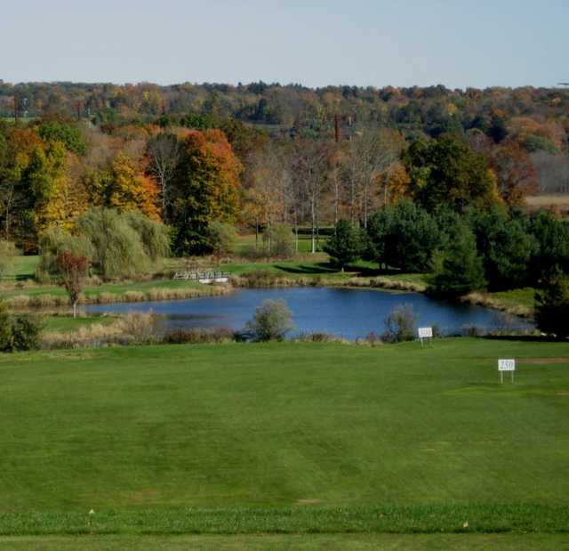 Player at Lyman Orchards Golf Club in Middlefield