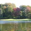 A view of the island hole #8 at Minnechaug Golf Course
