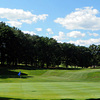 A view of green and fairway at Keney Park Golf Club