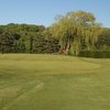 A view of the 18th green at Manchester Country Club