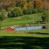 A view of the 18th fairway at Lyman Orchards Golf Club - Jones Course