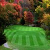 A fall view of the 10th green at Orange Hills Country Club