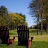 A view of the practice putting green at Maplegate Country Club