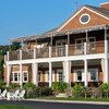 A view of the clubhouse terrace at Brookside Golf Club