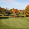 A fall view of green at Oak Ridge Golf Club