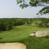 A view of the 9th green at Waverly Oaks Golf Club - Challenger Course