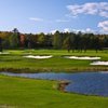 A view of the 17th green at Penobscot Valley Country Club