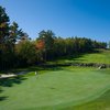 A view of green #4 at Boothbay Country Club