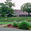 A view of the clubhouse at George Wright Golf Course