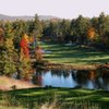 A view of the 16th hole at Lake Winnipesaukee Golf Club