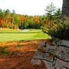 A view of green #8 at Lake Winnipesaukee Golf Club