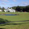 A view from Townsend Ridge Country Club with clubhouse in background