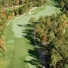 Aerial view of the 8th hole at Atlantic Country Club