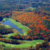 Aerial view of hole #8 at Crumpin-Fox Club