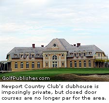 Newport Country Club's Clubhouse